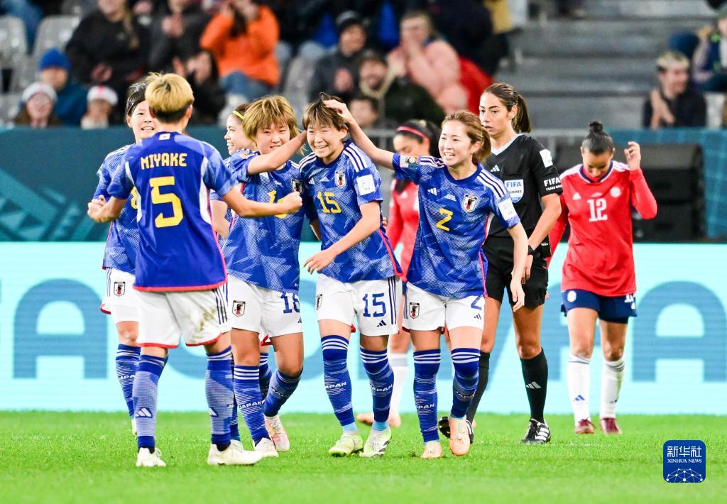 日本队在国际女足比赛中表现出色