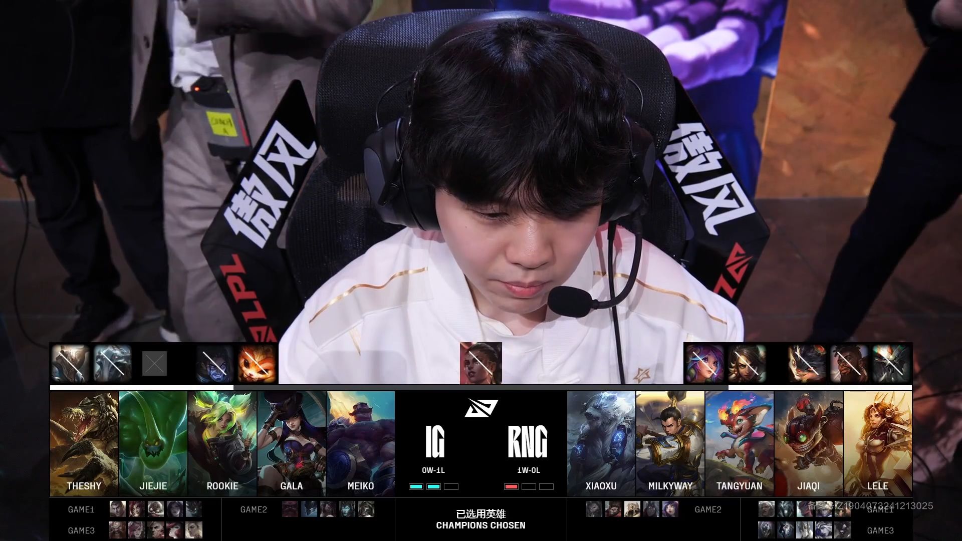 RNG绝杀BLG，Jankos团战一打五八强赛2:1（广州）