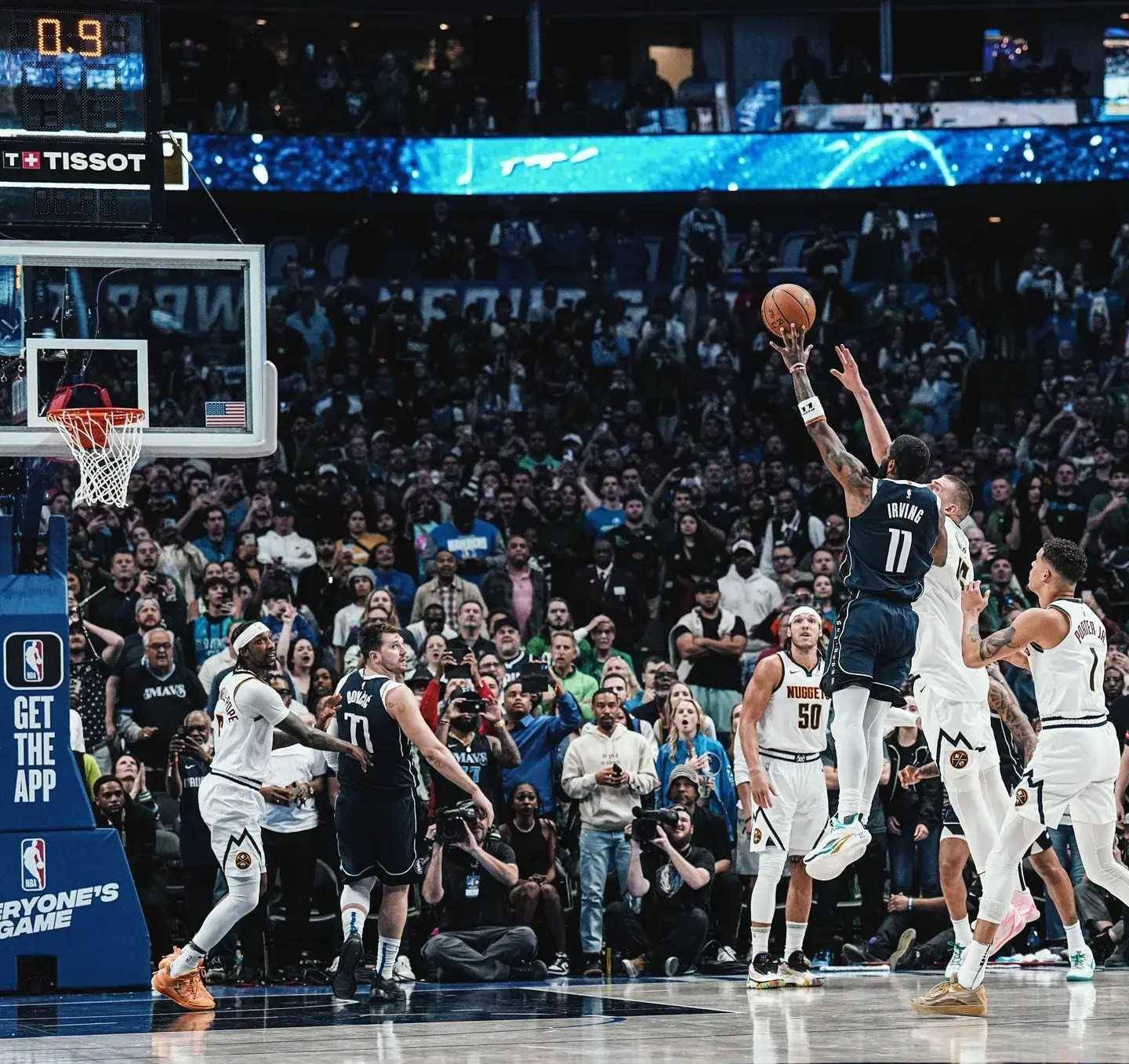 关于骑士绝杀勇士，欧文刷新纪录的信息